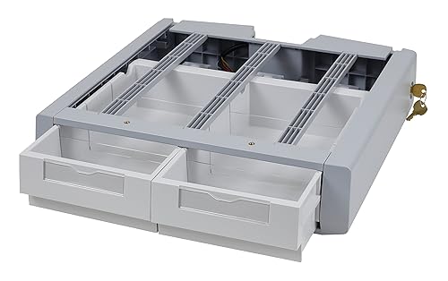 Ergotron 97-983 SV43/44 SUPPLEMENTAL DOUBLE DRAWER.ATTACHES UNDER A CARTS PRIMARY DRAWE