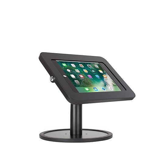 The Joy Factory Elevate II Countertop Kiosk enclosure - 45° viewing angle - for tablet - black