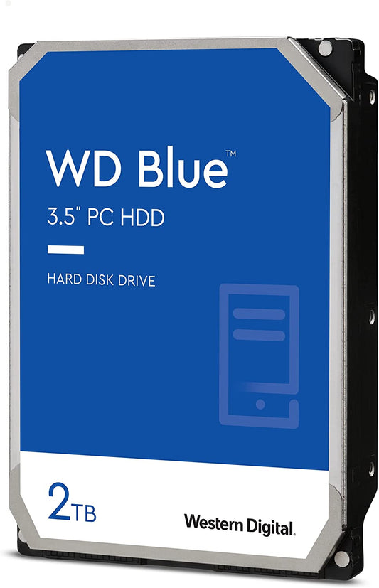 Western Digital 2TB WD Blue PC Internal Hard Drive - 7200 RPM Class, SATA 6 Gb/s, 256 MB Cache, 3.5" - WD20EZBX 2TB 7200 RPM Hard Drive