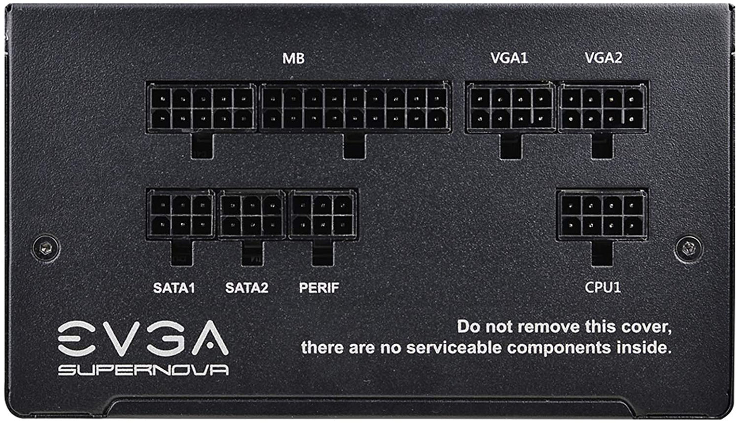 EVGA Supernova 650 GT, 80 Plus Gold 650W, Fully Modular, Auto Eco Mode with FDB Fan, 7 Year Warranty, Includes Power ON Self Tester, Compact 150mm Size, Power Supply 220-GT-0650-Y1 GT 650W
