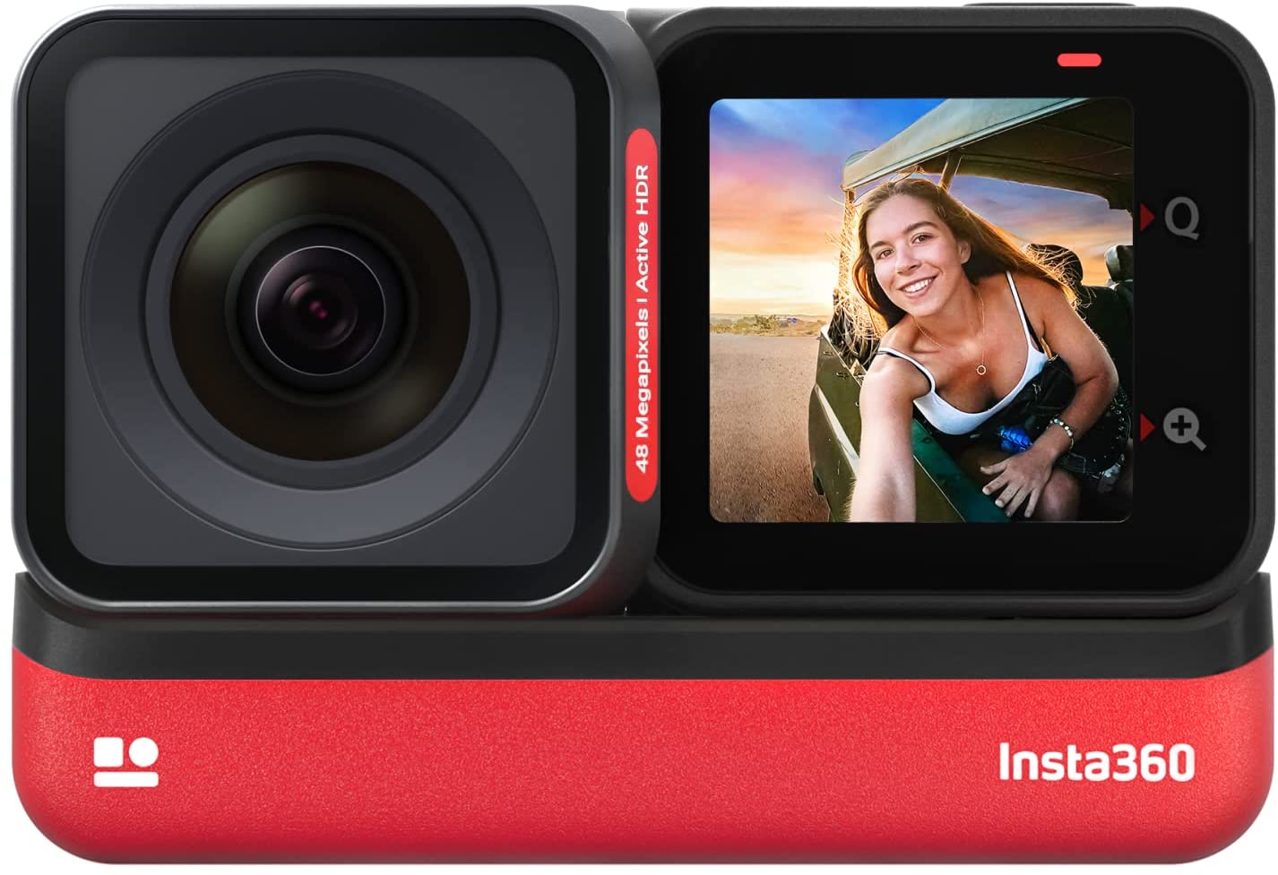 Insta360 ONE RS 4K Edition – Waterproof 4K 60fps Action Camera with FlowSate Stabilization, 48MP Photo, Active HDR, AI Editing Standalone