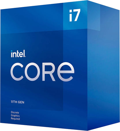 Intel® Core™ i7-11700F Desktop Processor 8 Cores up to 4.9 GHz LGA1200 (Intel® 500 Series &amp; Select 400 Series Chipset) 65W