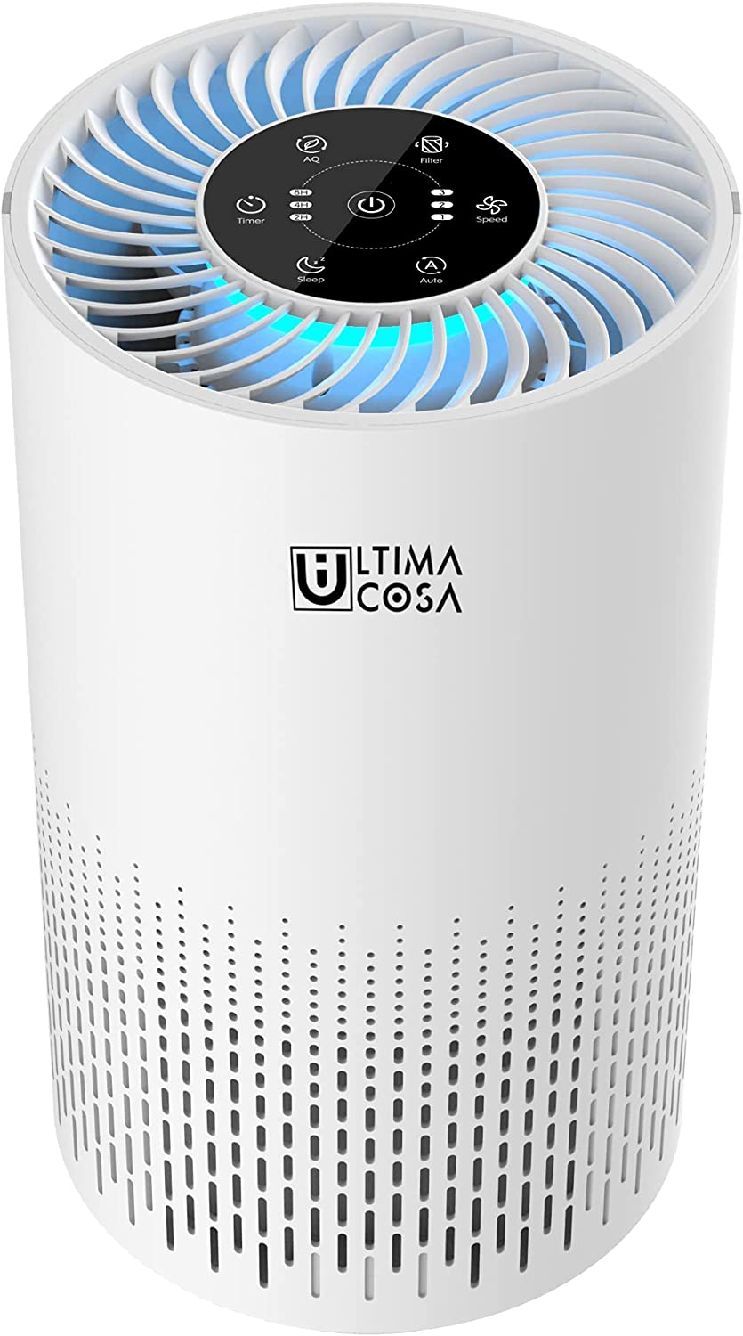 ULTIMA COSA Aria Fresca 300 Air Purifier White Cover 300 Sqft 3, Small