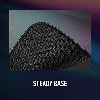 MSI Gaming XXL Ultra-Smooth Silk Low-Friction relective Surface Non-Slip Natural Rubber Base 3mm Thick Gaming Mouse Pad (Agility GD72 Gleam Edition)