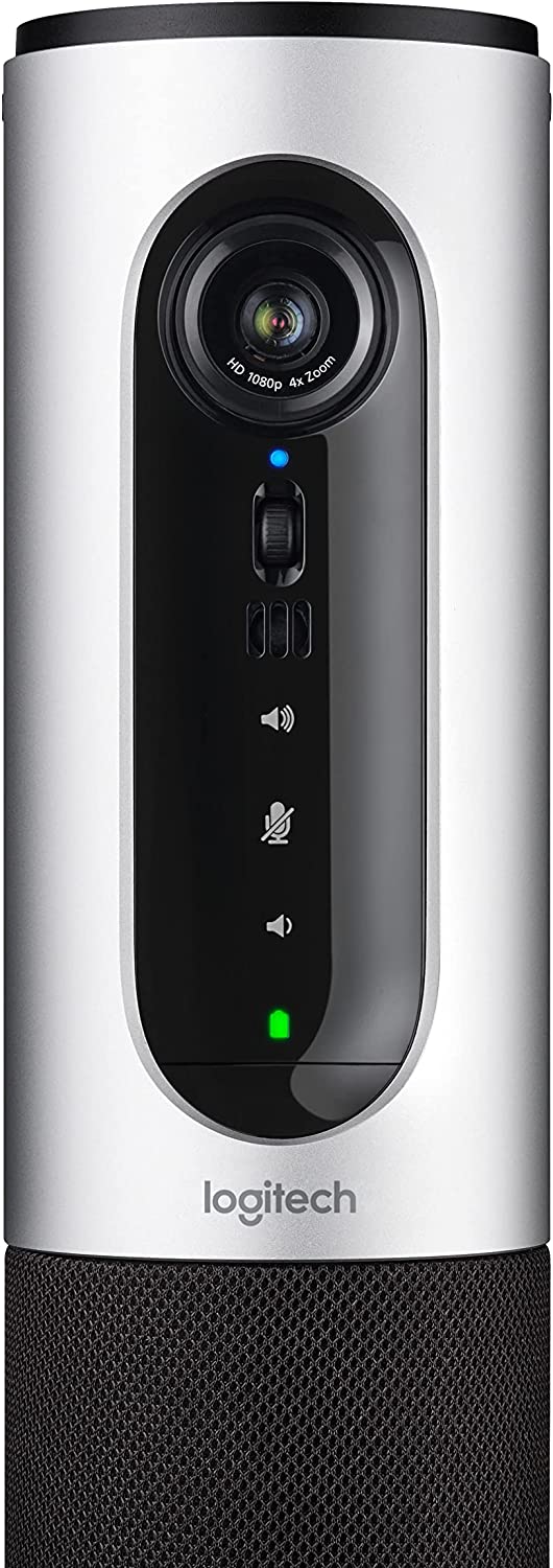 Logitech ConferenceCam Connect All-in-One Video Collaboration Solution for Small Groups – Full HD 1080p Video, USB and Bluetooth Speakerphone, Plug-and-Play