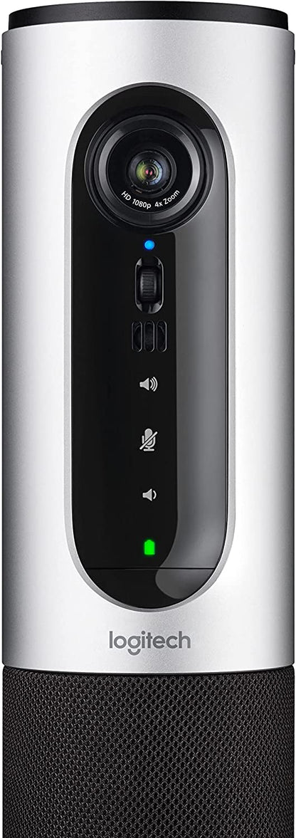Logitech ConferenceCam Connect All-in-One Video Collaboration Solution for Small Groups – Full HD 1080p Video, USB and Bluetooth Speakerphone, Plug-and-Play