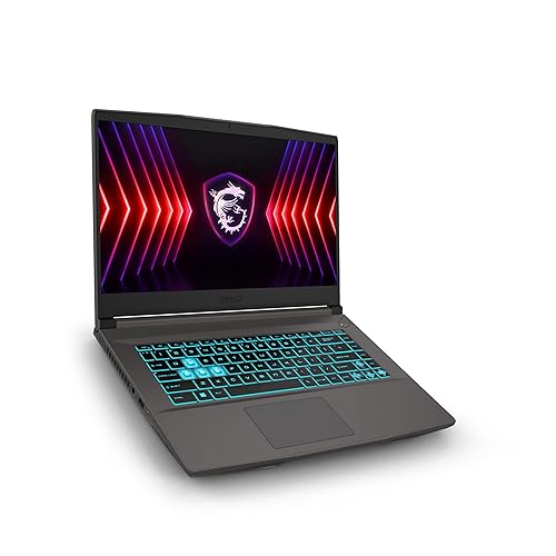 MSI Thin A15 B7VE-038CA 15.6 144Hz Gaming Laptop, AMD Ryzen R7 7735HS, RTX 4050, 16GB DDR5, 512GB NVMe SSD, Windows 11 Home