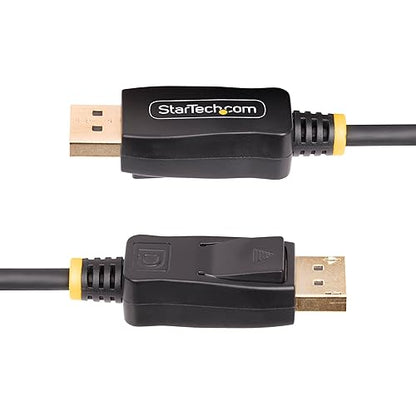 StarTech.com 3.3ft (1m) DisplayPort to HDMI Adapter Cable, 4K 60Hz with HDR, DP to HDMI 2.0b Cable, Active Video Converter
