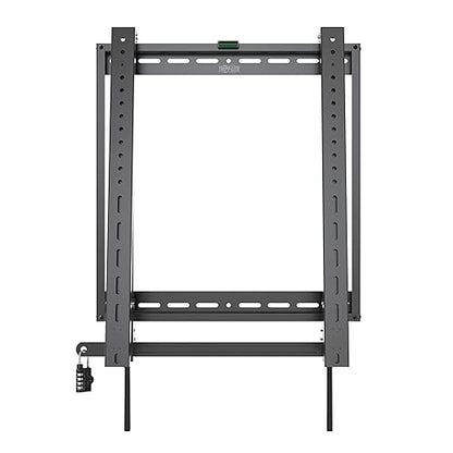 Tripp Lite Vertical TV Wall Mount Brackets (VESA Wall Mount), Portrait TV Mount, Heavy Duty, Anti-Theft, Fixed, 45” to 70” (DWFPSC4570M)