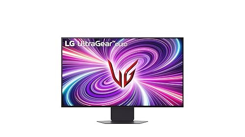 LG Ultragear™ OLED 32GS95UV-B - 32 inch Dual-Mode Gaming Monitor | Dual-Mode (4K 240Hz FHD 480Hz) / UHD (3840 x 2160) / 0.03ms (GtG) / DCI-P3 98.5% 32" Black Unity Hexagon Lighting