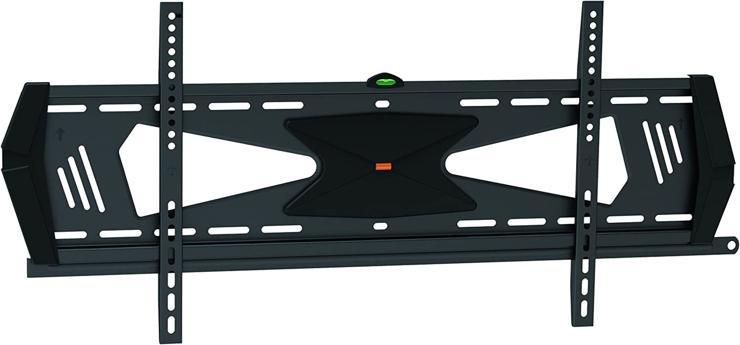 StarTech.com Low Profile TV Mount - Fixed - Black Anti-Theft TV Wall Mount 37in to 70in - VESA Wall Mount - Monitor Mount - Slim TV Mount 37"-75" Fixed