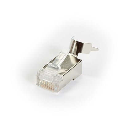 Black Box CAT6A RJ-45 Modular Plug, Shielded 100-PACK