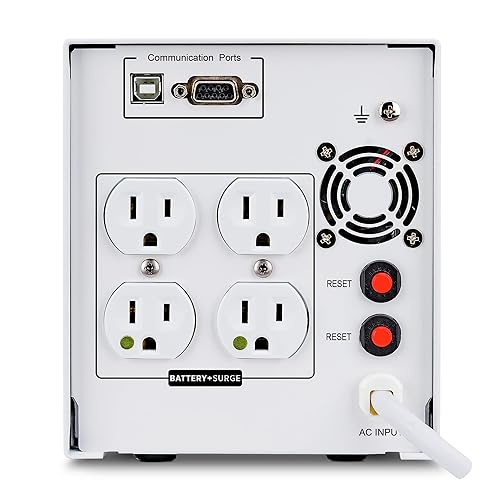 CyberPower M550L Medical-Grade UPS System, 550VA/440W, 4 Outlets, AVR, Tower
