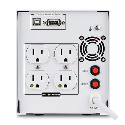 CyberPower M550L Medical-Grade UPS System, 550VA/440W, 4 Outlets, AVR, Tower