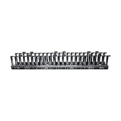 Panduit WMPVF45E Vertical Cable Manager, Black 22 RU Black