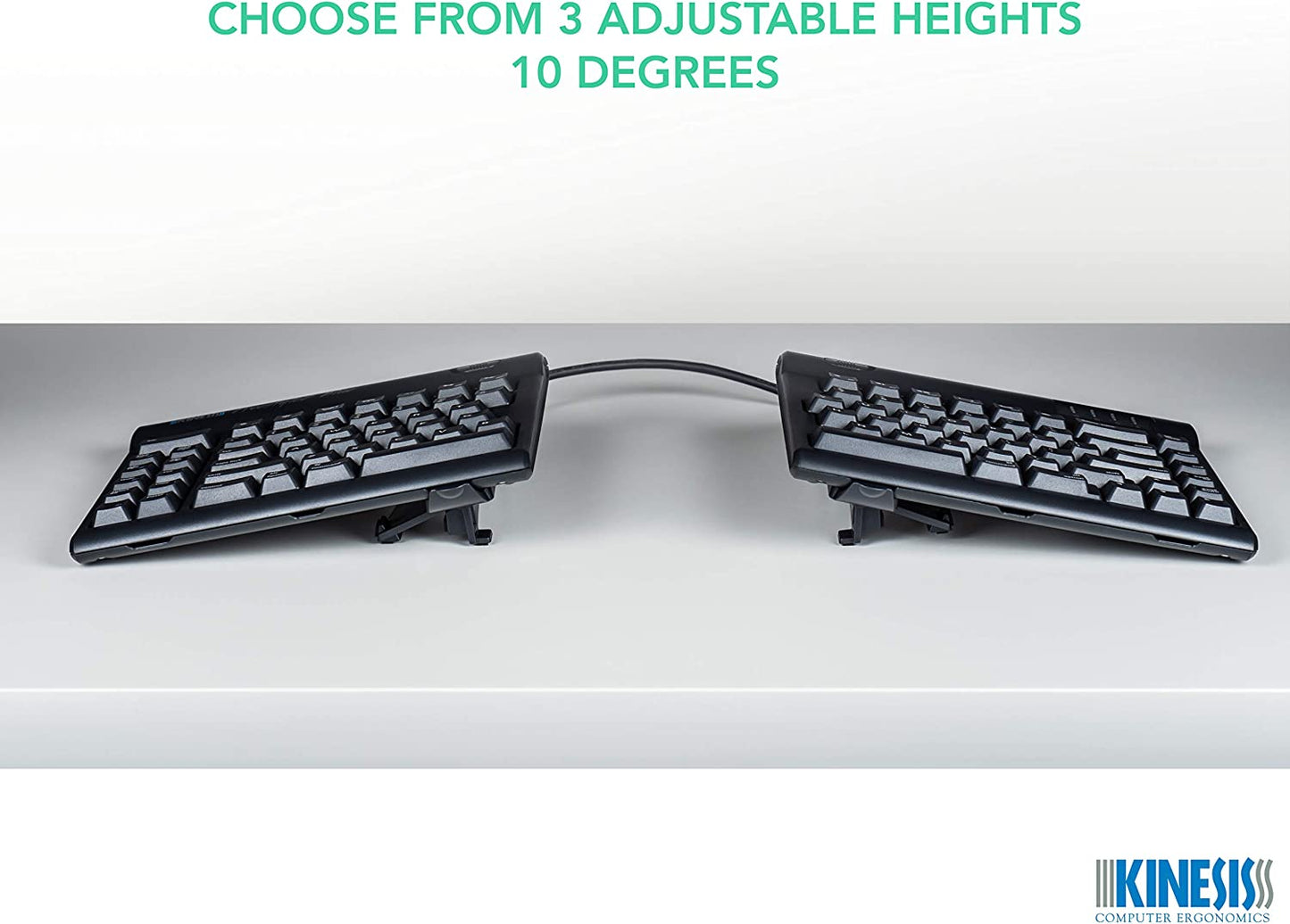 Kinesis V3 Tenting Accessory for Freestyle2 Ergonomic Keyboard (AC730) Tenting without Palm Supports for Freestyle2