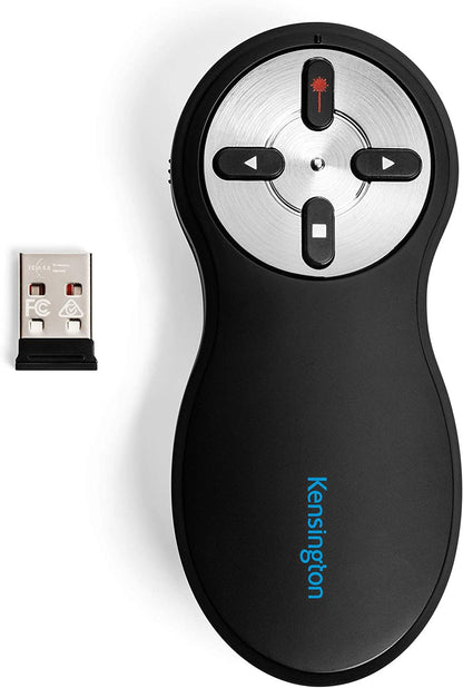 Kensington Wireless Presenter with Red Laser Pointer - New Model (K33272WW) Red Pointer - new version