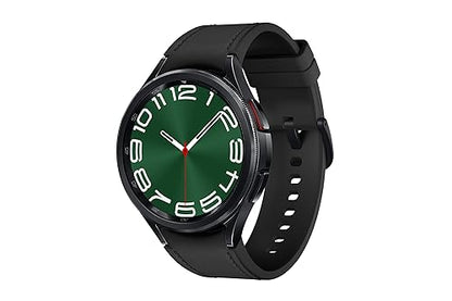 Samsung Galaxy Watch6 Classic, Black, 47mm, Bluetooth, Sleep Coaching, ECG, Heart Monitor, Fall Detection, SOS, Fitness Tracker, Camera Access, Digital Wallet (CAD Version and Warranty) Black 47mm Classic Watch Only