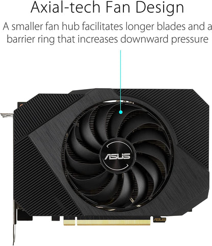 ASUS Phoenix GeForce RTX 3050 8GB GDDR6 PCI Express 4.0 Video Card PH-RTX3050-8G