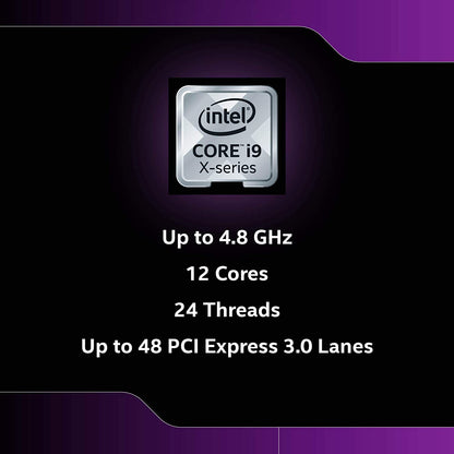 Intel Core i9-10920X Desktop Processor 12 Cores up to 4.8GHz Unlocked LGA2066 X299 Series 165W
