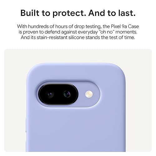 Google Pixel 9a Case - Durable Protection - Stain-Resistant Silicone - Android Phone Case - Peony