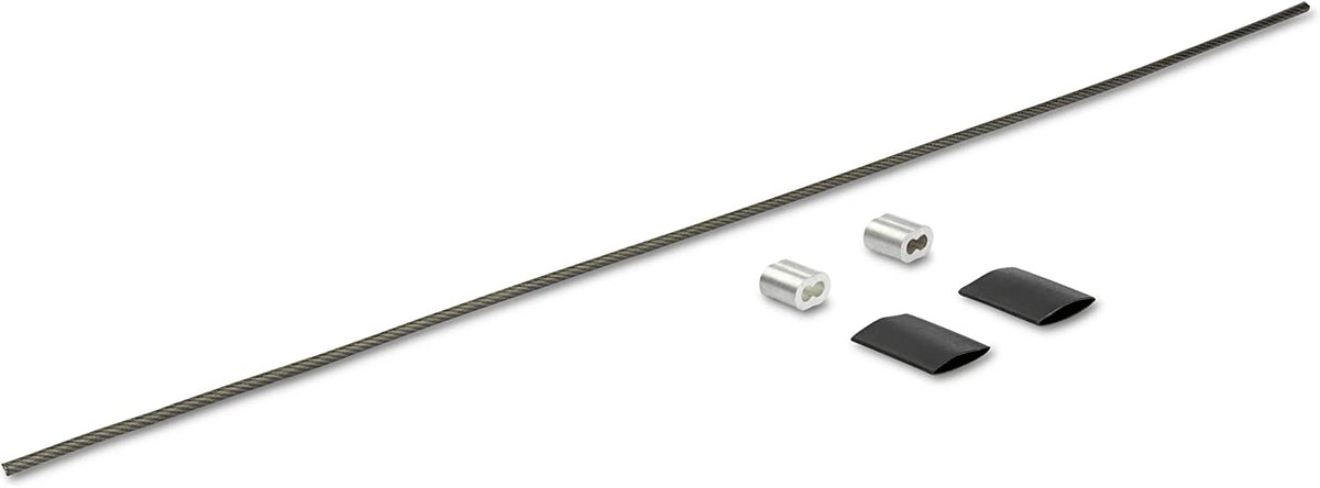 StarTech.com 5-Pack Security Cable Tethers for Adapters &amp; Dongles - Universal Cable Adapter Tether - Tether Cables - Adjustable Length Anti-Theft Cable Tether Lock Kit - Steel (CONNLOCKPK5) 0.10" x 0.10" x 11.80" Security Cables