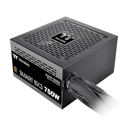 Thermaltake Smart BX3 750W 80Plus Bronze ATX 3.1 Standard Power Supply; Non-Modular; PS-SPD-0750NNFABU-3; 5 Year Warranty Bronze (ATX 3.0) 750W