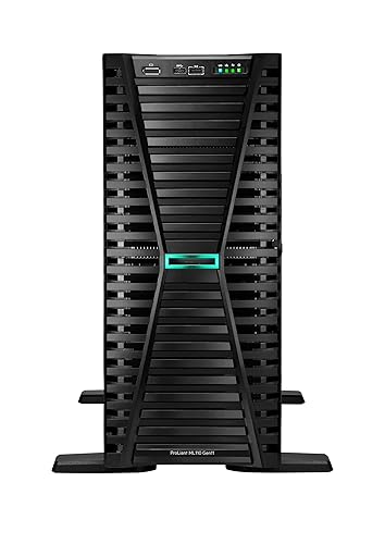 Hewlett Packard Enteprise ProLiant ML110 Gen11 Tower Server w/one Intel Xeon Gold 5416S Processor, 2.0GHz, 16c 1P 2x32GB-R 8SFF MR408i-o 2x960GB SSD 2x800W PS (HPE Smart Choice P83317-005)