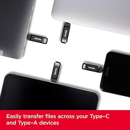 SanDisk 512GB Ultra Dual Drive Go USB Type-C Flash Drive - SDDDC3-512G-G46