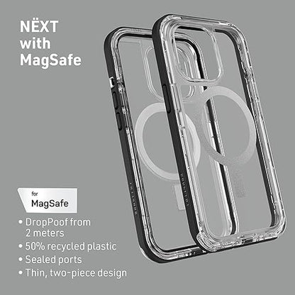LifeProof Next Screenless Series Case for iPhone 13 (NOT Mini/Pro/Pro Max) Non-Retail Packaging - Black Crystal