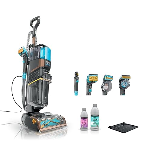 Shark CarpetXpert HairPro Pet with StainStriker, Upright Carpet Cleaner machine for Pets, Deep Carpet, Rug and Upholstery Cleaner, Pet Stain & Odour Remover, Pet Hair Pickup, Carpet Shampooer, EX301C