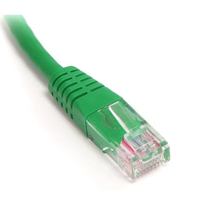StarTech.com Cat5e Ethernet Cable - 1 ft - Green - Patch Cable - Molded Cat5e Cable - Short Network Cable - Ethernet Cord - Cat 5e Cable - 1ft (M45PATCH1GN) Green 1 ft/0.3 m
