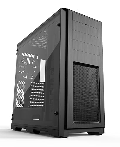 Phanteks Enthoo Pro TG Full ATX Chassis Integrated RGB Lighting Tempered Glass Side Panel Black (PH-ES614PTG_BK)