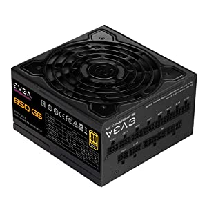 EVGA SuperNOVA 850 G6, 80 Plus Gold 850W, Fully Modular, Eco Mode with FDB Fan, 10 Year Warranty, Includes Power ON Self Tester, Compact 140mm Size, Power Supply 220-G6-0850-X1 850W G6 Power Supply