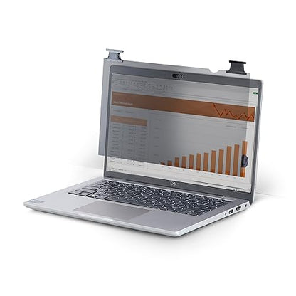 StarTech.com 13.3-inch 16:10 Bright Privacy Screen Filter with Touch, Flip-Over, 75% Light Transmittance, Anti-Glare