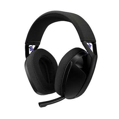Logitech G321 Lightspeed Wireless Bluetooth Gaming Headset, Dynamic Comfort and fit, 16 kHz Boom mic, 20+ hrs Battery, PC, PS4, PS5, Nintendo Switch, Mobile - Black