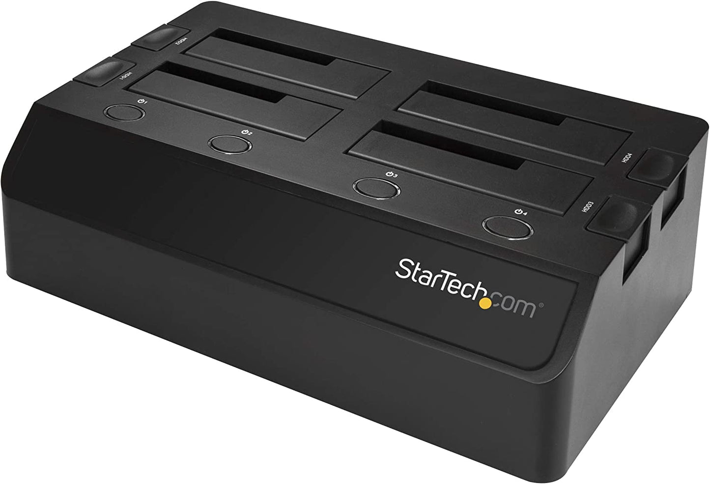 StarTech.com 4-Bay USB 3.1 to SATA Hard Drive Docking Station, 10Gbps USB Hard Drive Dock, External 2.5/3.5" SATA III SSD/HDD Docking Station, Hot-Swap, Top-Loading (SDOCK4U313)