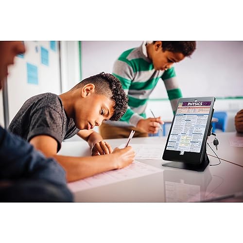 Desktop Anti-Theft Stand – CTA Kiosk Stand with Stylus, Tether, and Aluminum Enclosure for iPad 7th/ 8th/ 9th Gen 10.2,” iPad Air 3, & iPad Pro 10.7” and More (PAD-DASB10) - Black Black iPad 7 (10.2) Single Security