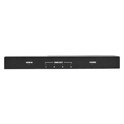 Black Box 4-Port Splitter 4K 60 HZ 4:4:4 HDMI 2.0 UHD HDCP 1.4/2.2