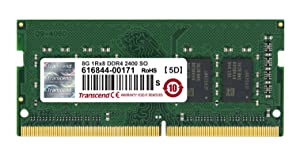 TRANSCEND 8GB DDR4 2400 SO-DIMM 1Rx8 (TS1GSH64V4B)