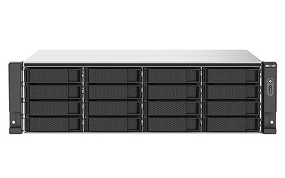 QNAP TS-1673AU-RP-16G-US 16 Bay High-Performance Rackmount NAS with 2 x 2.5GbE Ports, Redundant PSU