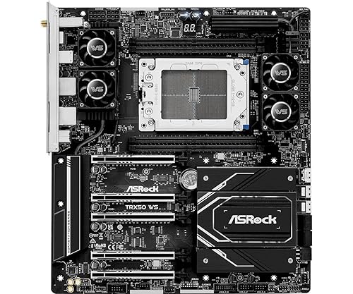 Asrock Trx50 Ws Workstation Motherboard - Amd Trx50 Socket Str5 Max1tb Ddr5 Pcie Eatx Retail