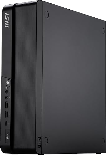 MSI PRO DP80 Small Tower Desktop PC, Intel Core Ultra 5 225, 16GB Memory, 512GB SSD, WiFi 6E + Bluetooth, Windows 11 Pro, PRO DP80 AI A2G-072CA
