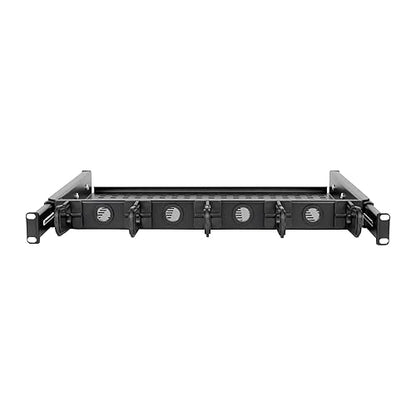 Eaton Tripp Lite Series Smartrack Cantilevered Steel Rack Shelf - 1u, Vented, Integrated Cable Rings, 14.2 In. Deep, Holds Up To 50 Lbs (22.2 Kgs) - For Pdu, Server, Wireless Access Point - 1u Rack Height X 19" Rack Width X 14.20" Rack Depth