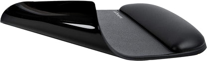 StarTech.com Mouse Pad with Hand Rest, 6.7x7.1x0.8in (17x18x2cm), Ergonomic Mouse Pad with Wrist Support, Desk Wrist Pad w/ Non-Slip PU Base, Cushioned Gel Mouse Pad w/ Palm Rest (B-Ergo-Mouse-PAD)