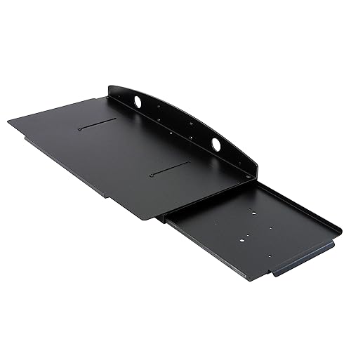 Ergotron – Keyboard Tray – Add-on for 100 Series Keyboard Arm Pivot – Black