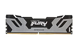 Kingston Fury Renegade Silver 32GB (2x16GB) 6400MT/s DDR5 CL32 DIMM Desktop Memory (Kit of 2) | Intel XMP 3.0 | Overclocking Stability | KF564C32RSK2-32 6400 MHz 32GB (2x16GB)