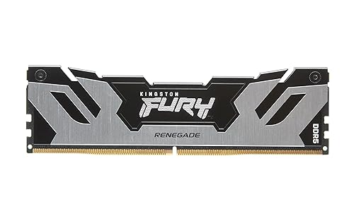 Kingston Fury Renegade DDR5 Silver/Black XMP 48GB 6000MT/s DDR5 CL32 DIMM Gaming Memory Single Module - KF560C32RS-48