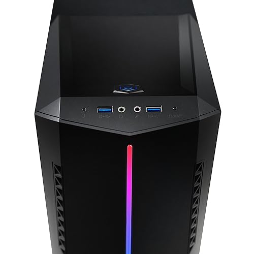 MSI Aegis SE Gaming Desktop: Intel Core i5-12400F, Geforce RTX 3050, 16GB DDR5, 500GB m.2 SSD, 80+ Gold PSU, WiFi, Keyboard & Mouse, DIY Friendly, Windows 11 Home: 12TA-810US