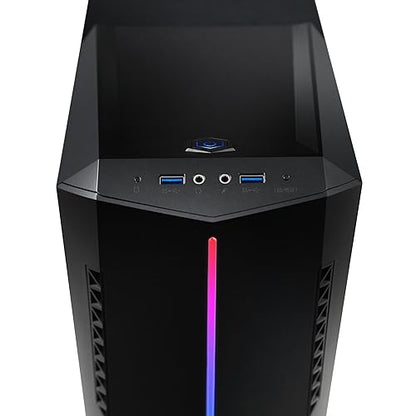 MSI Aegis SE Gaming Desktop: Intel Core i5-12400F, Geforce RTX 3050, 16GB DDR5, 500GB m.2 SSD, 80+ Gold PSU, WiFi, Keyboard & Mouse, DIY Friendly, Windows 11 Home: 12TA-810US